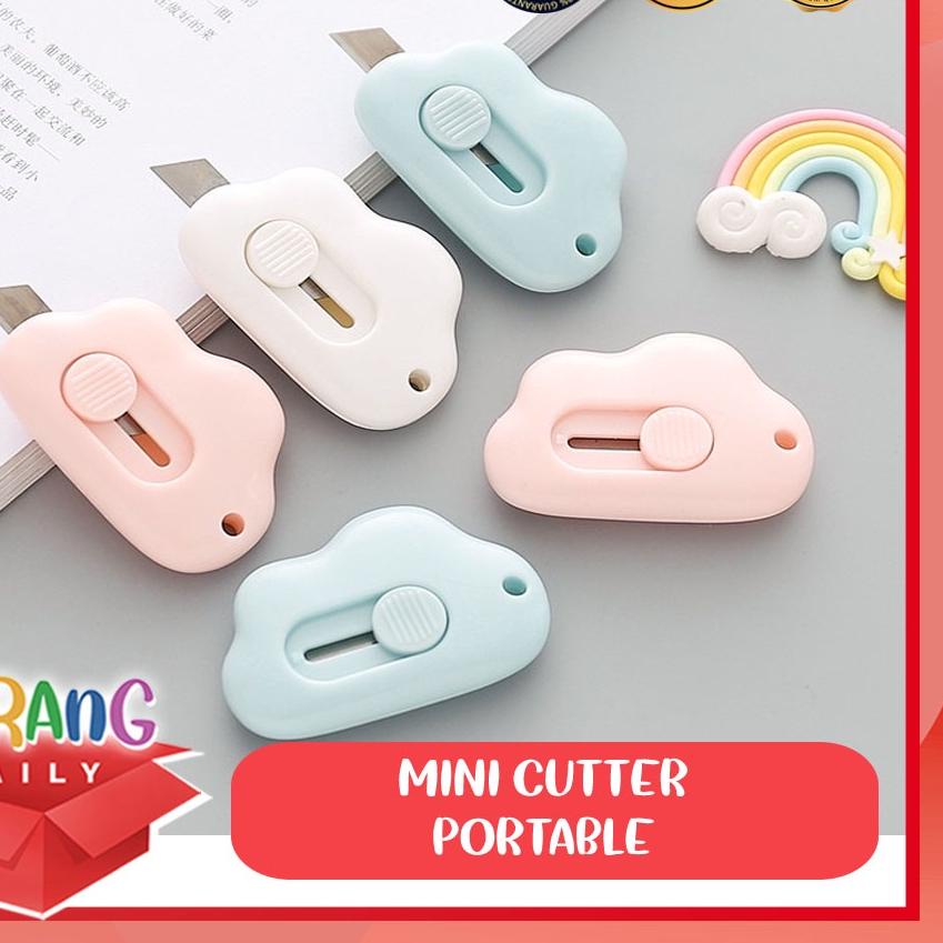

COD | KI3 | CUTTER MINI LUCU PORTABLE KECIL CUTE PISAU CUTER ALAT PEMOTONG KERTAS KANTOR SILET BENTUK AWAN