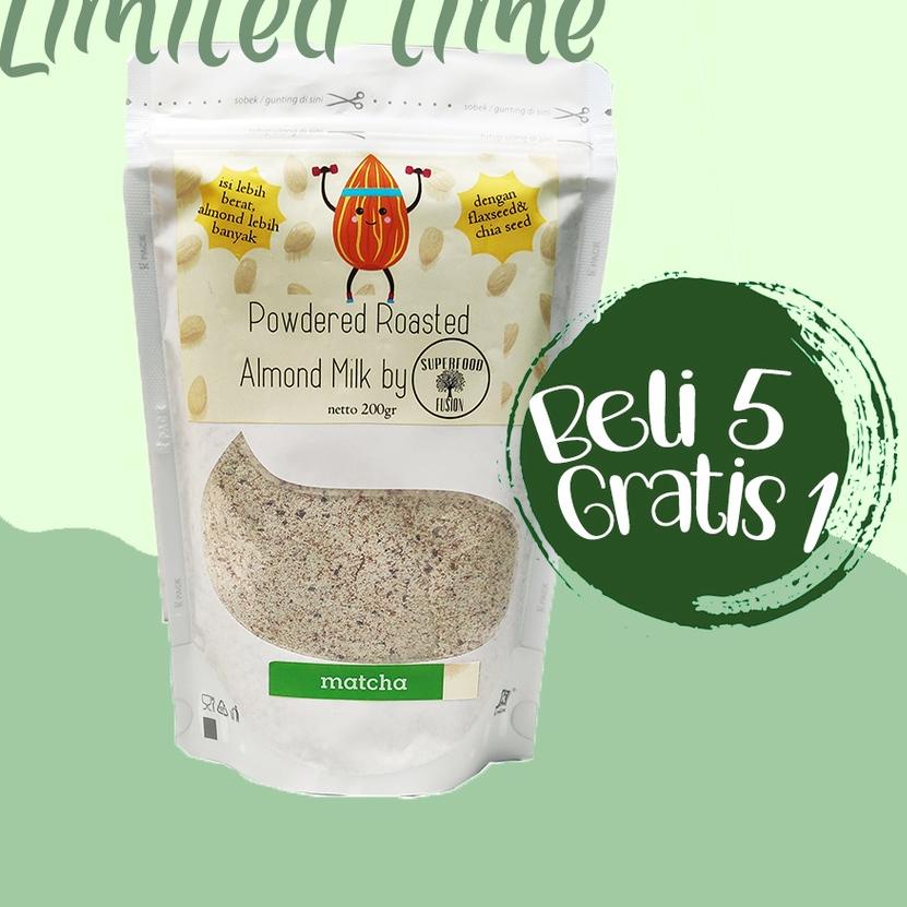 

Termurah✔️SUSU ALMOND Bubuk 200gr dengan Chia seed dan Flaxseed
