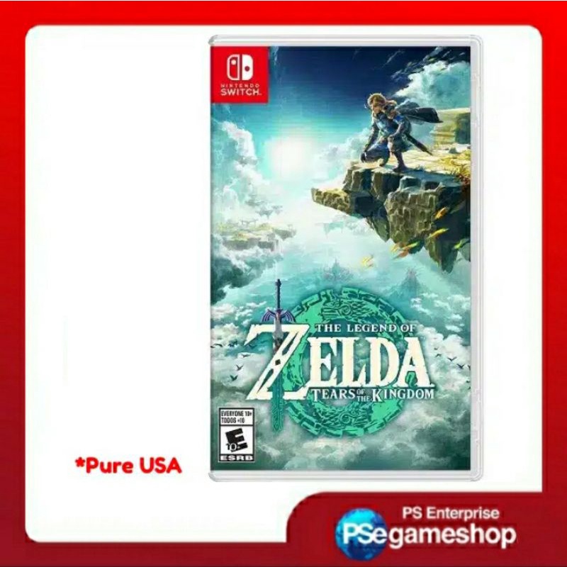 Switch The Legend of Zelda : Tears of the Kingdom Usa/English