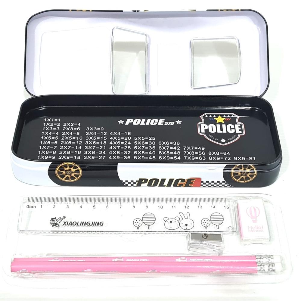 

Bisa Cod - Xiaolingjing Tempat Pensil Mobil Kaleng Set 2 Susun 027 ~