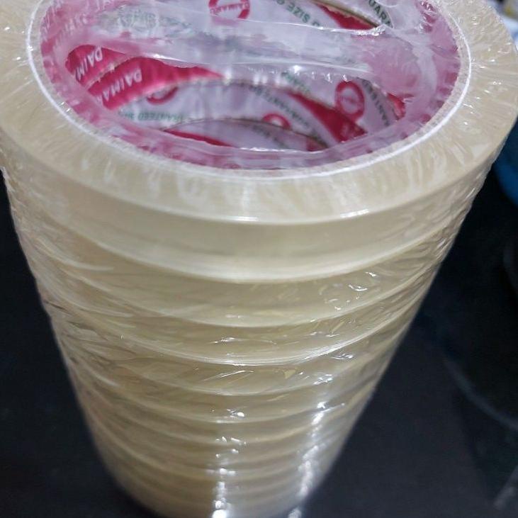 

Good product4.4 celotape daimaru 12mm 1/2×72 (tertera 12 roll) 518❯