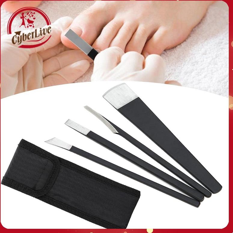 [KODE MYVF9] 4pcs Gunting Kutikula Manicure Pedicure Tools Pisau Merawat Kaki Pisau Kuku Cantengan