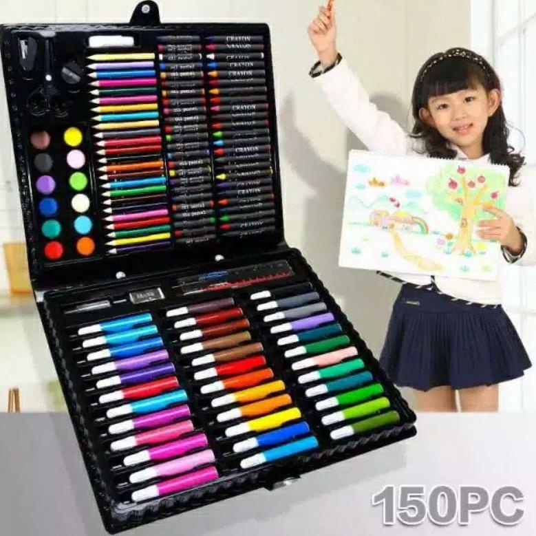 

[KODE LCZGT] [CZM] CRAYON SET 150 PCS PENSIL WARNA ALAT LUKIS