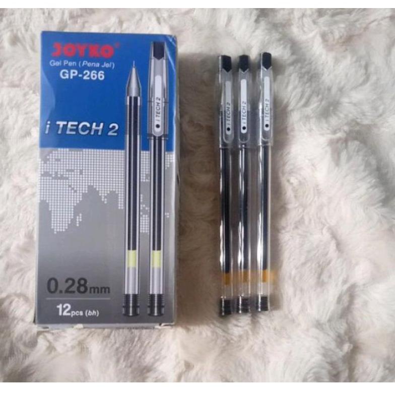 

[KODE 7ZLTF] Pulpen Gel HiTec-C iTecH 2 JOYKO GP-266 (LUSIN)