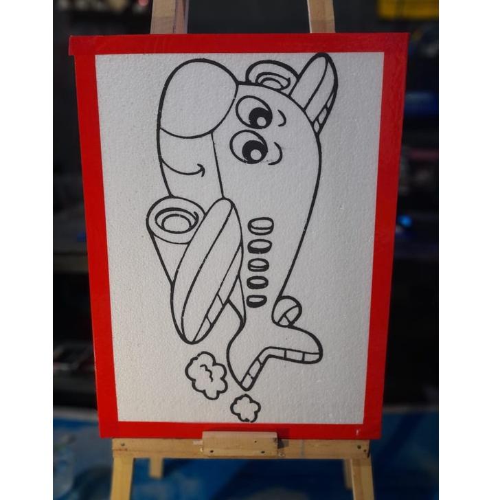 

[KODE SPHC8] paket 20 Sterofoam lukis anak ukuran 30x40 / mewarnai sterofome / gabus lukis / lukis sterofome / buku gamba / perlengkapan menggambar/sterofome lembar 30x40