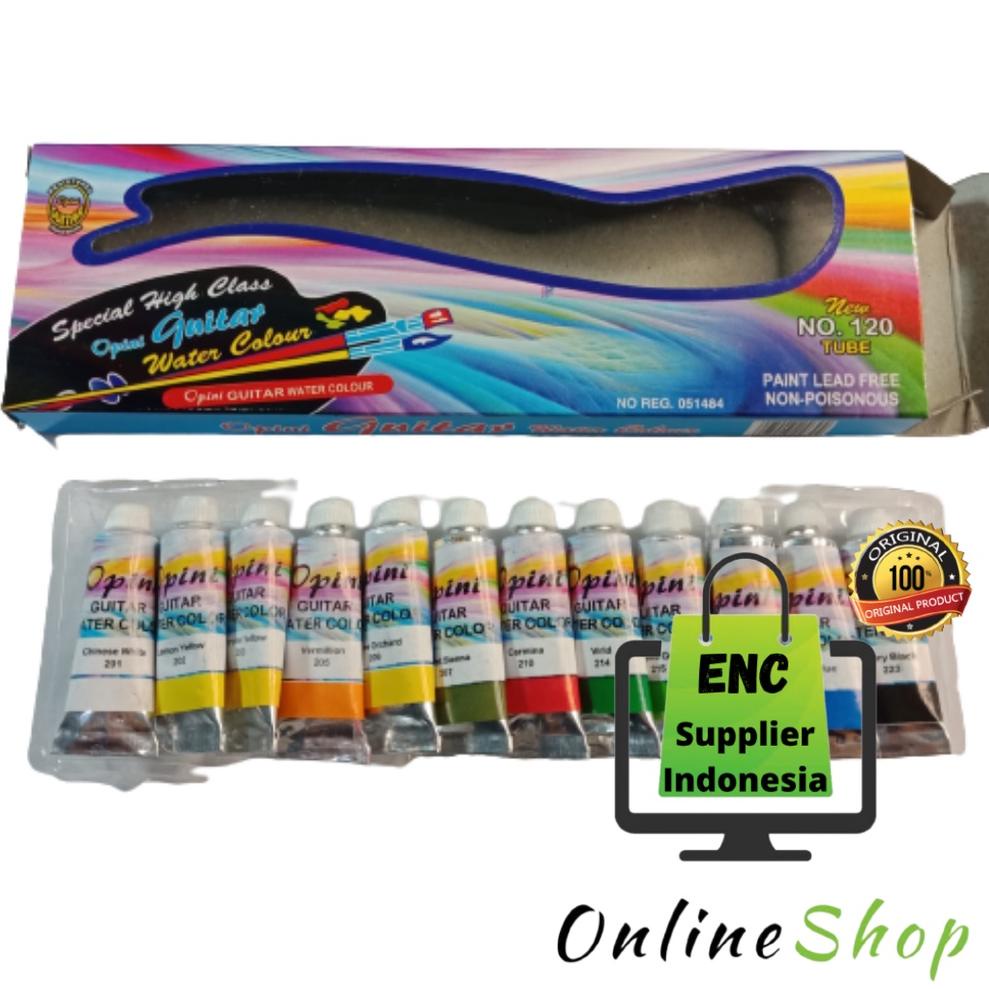 

52 12 w Cat air 120 polar guitar water colour 12w watercolor cadwell original asli per set - enc.sup 0ppls