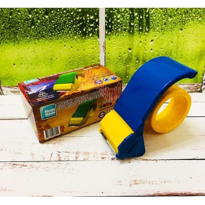 

[PRODUK-9CHJ874] TAPE DISPENSER PEMOTONG LAKBAN OPP TAPE CUTTER PLASTIK LAKBAN 48 MM Laris ♪ヽ(