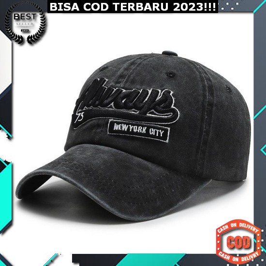 Topi Baseball Pria Distro Sport Promo Basebal Cewek Kece Termurah Wknd Hip-Hop Cowok Casual Style Ke
