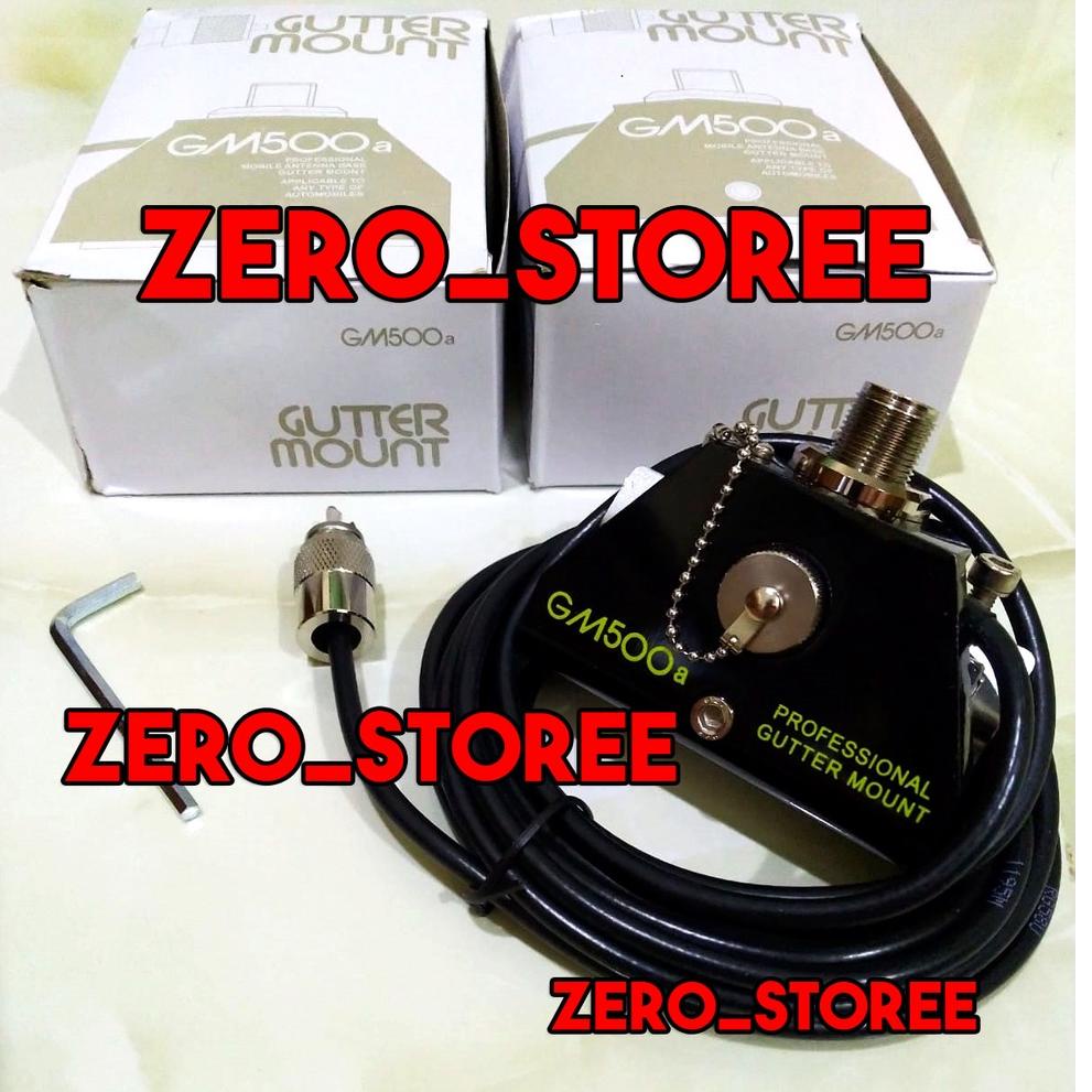 [PRODUK-0QBUI54] D Antenna GM500 Bracket breket Antena Talang Air Mobil Gutter Mount RIG HT gm-500 G