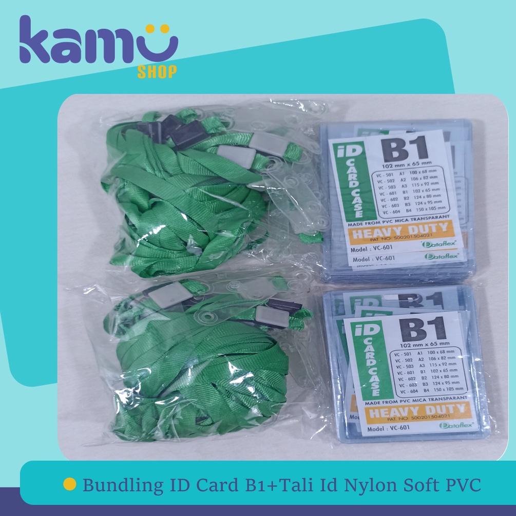 

[CQF48] Bundling 40Pcs ID Card B1 + 40Pcs Tali ID Card Nylon Soft PVC - NYLKSFP 0jgmz