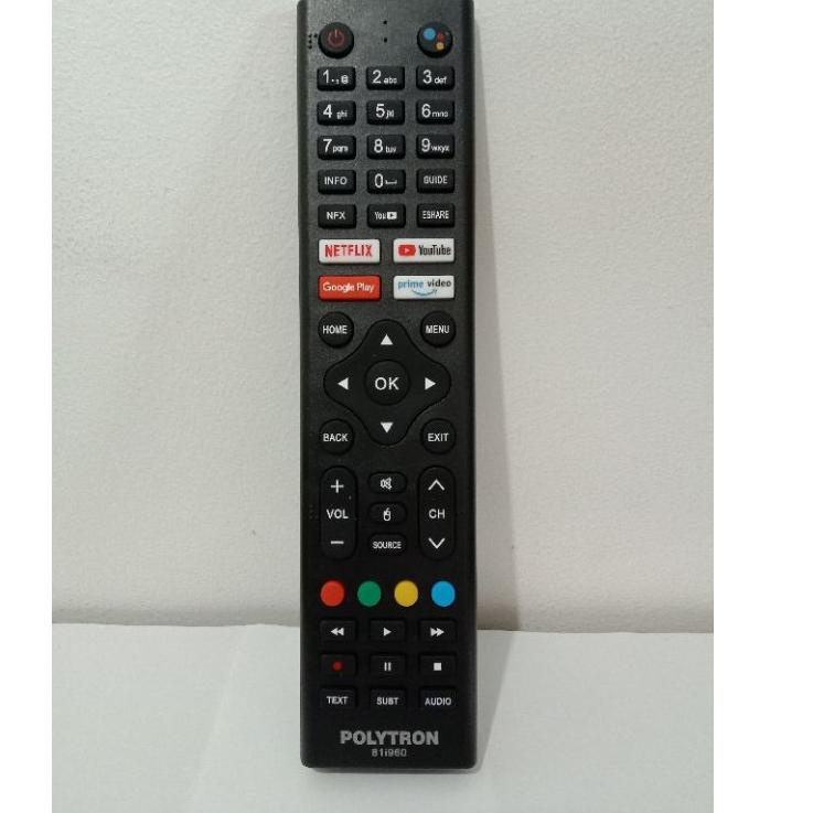 Terupdate REMOT TV POLYTRON LCD/LED ANDROID SMART TV 81i960 PLD 32AG9953 Murah Keren