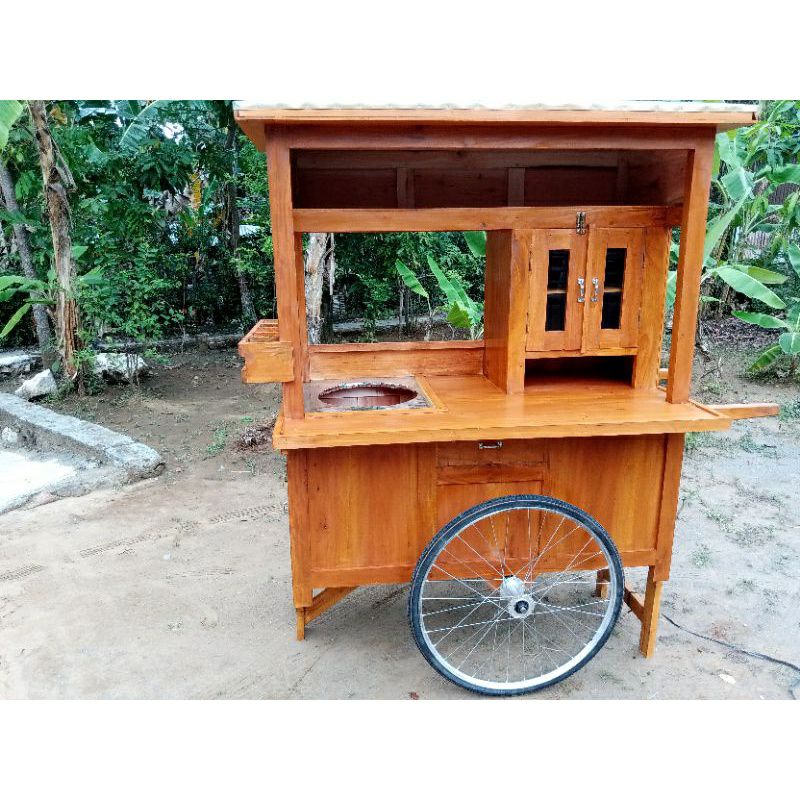 gerobak bakso keliling free ongkir