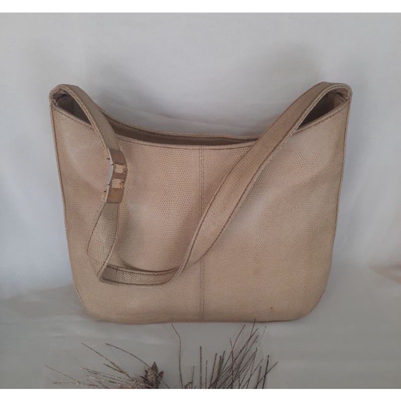 Mark And Spencer Vintage Leather Shoulderbag