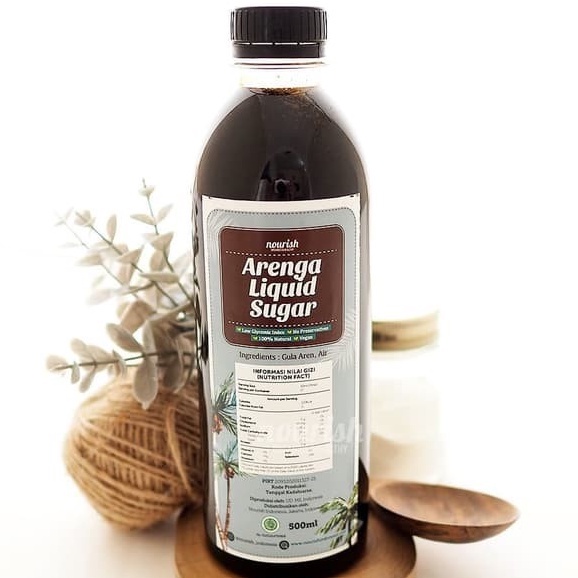 

Nourish Indonesia, Gula Aren Cair 500ml-JktBar