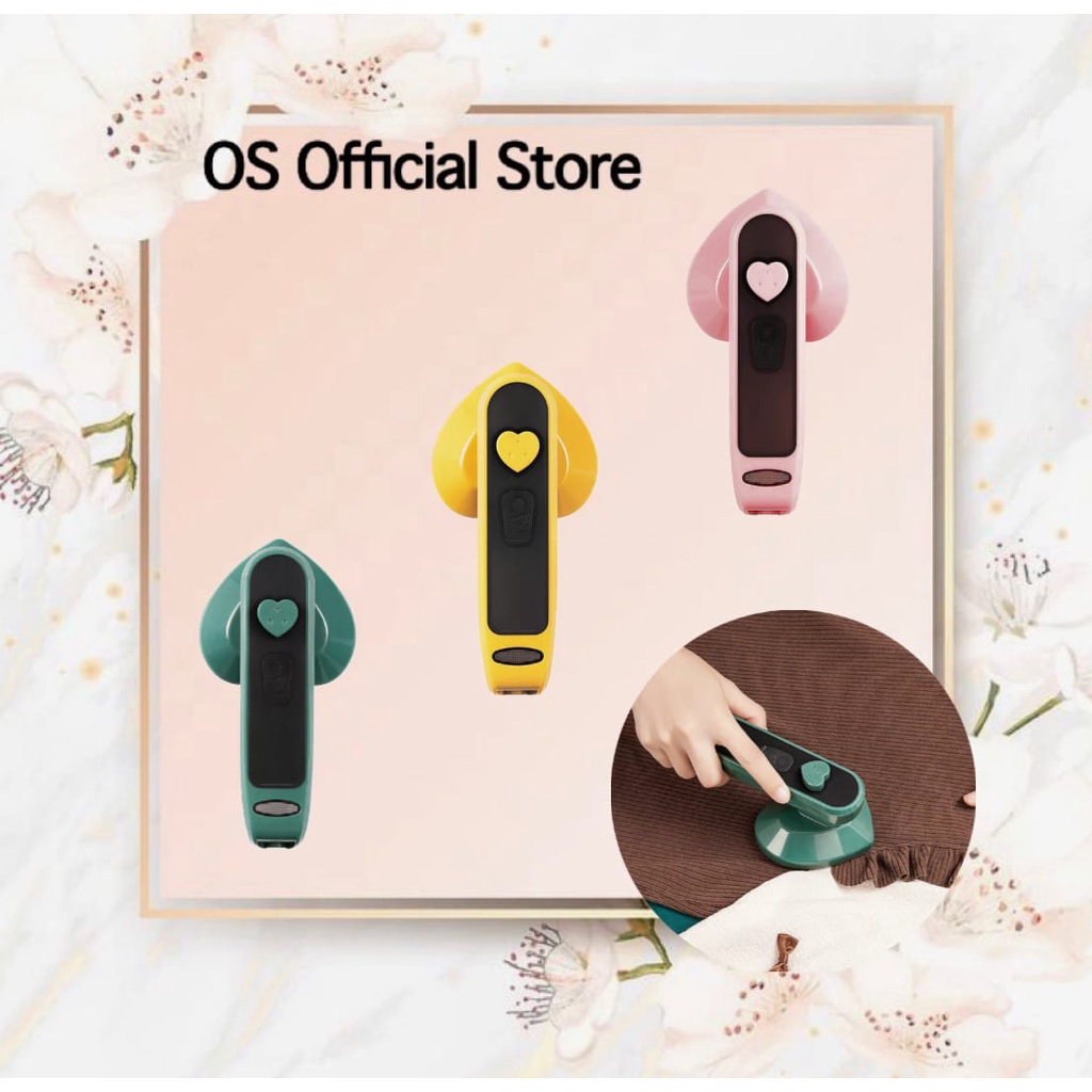 Setrika Uap Mini Murah Ringan Ori Lipat Premium Steam Iron Y8B9 Praktis Original Terbaik Genggam Tra