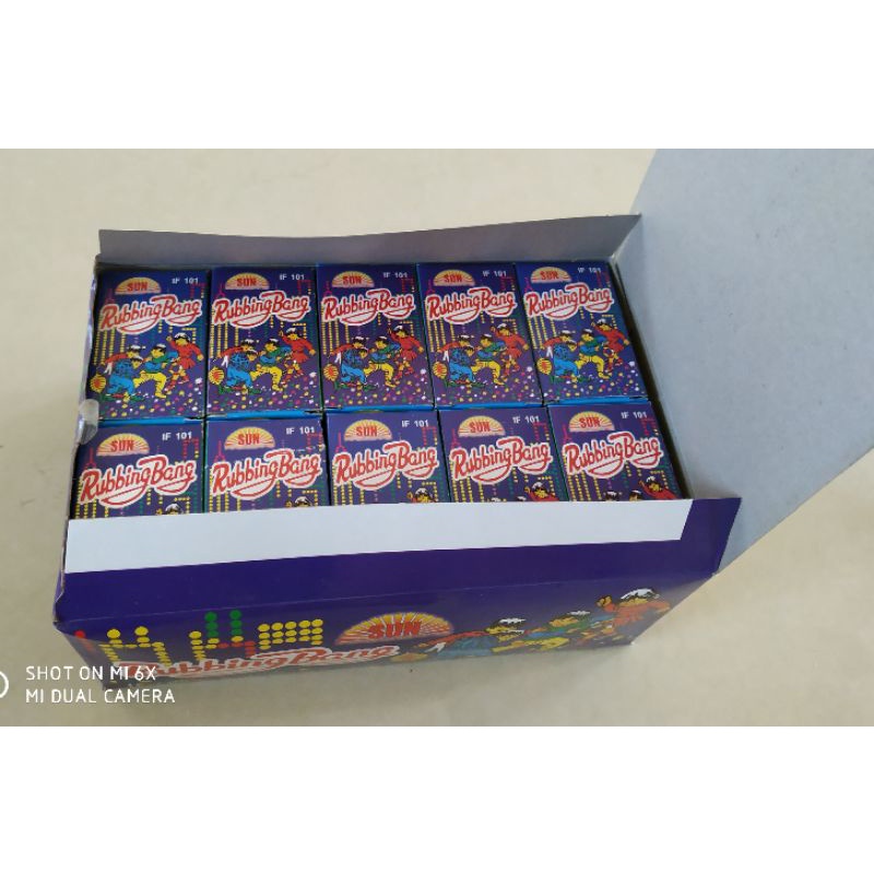 Rubbing Bang, Harga untuk 1 dus, isi 50pack