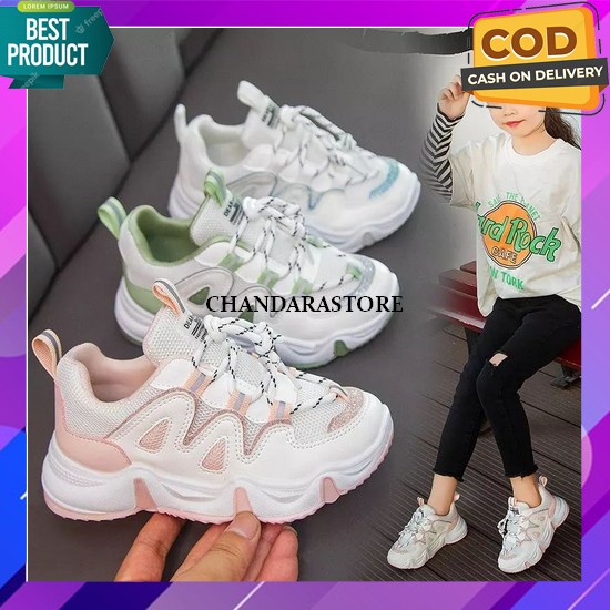 Sneakers Anak Laki Laki Tanggung Sepatu Anak Paud Tk Sd 2 3 4 5 Tahun Sepatu Anak Korea 10 11 12 Tah