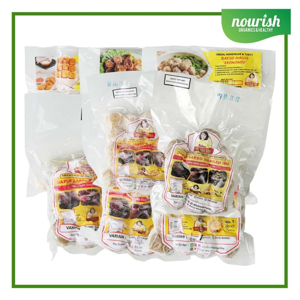 

BAKSO WARISAN IBU PLUS KUAH ( NO MSG,HALAL,Tanpa Pengawet )-JktBar