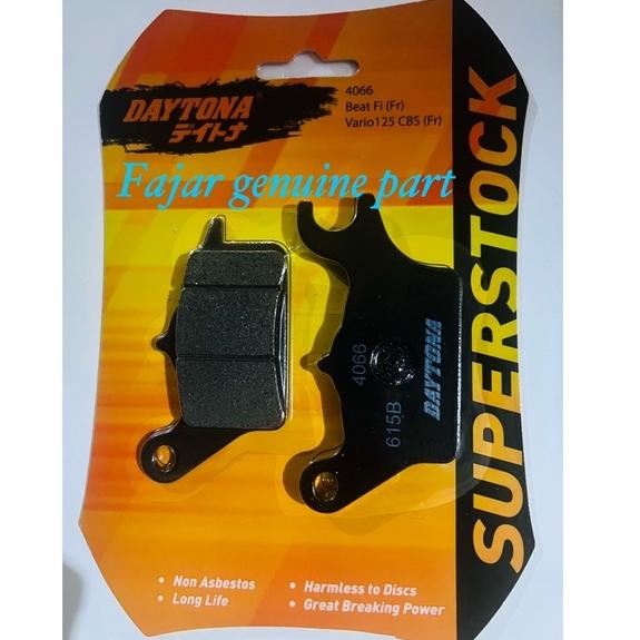 [TERMURAH ] Kampas rem depan cakram discpad racing daytona vario cbs, beat fi, spacy, vario 125 100%