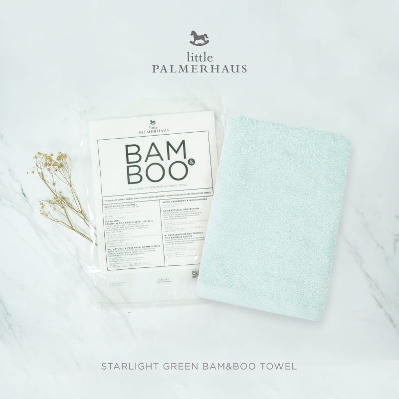 Handuk Bamboo Little Palmerhaus, Bam Boo Towel baby