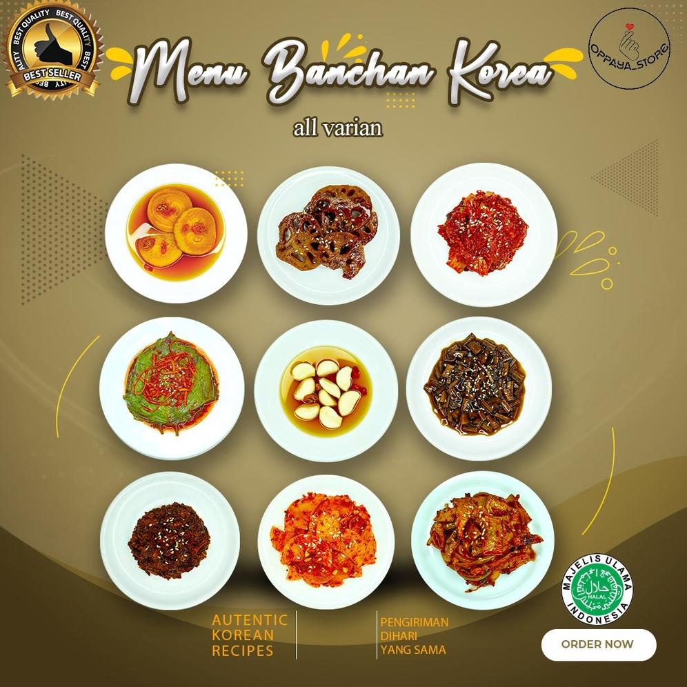 

【MEGA SALE】 Oppaya Store - Menu Banchan Korea Berbagai Jenis Varian