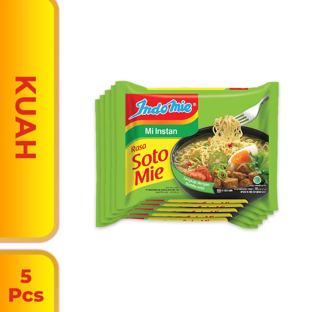 

『Perdana』 5 Pcs - Indomie Kuah Soto Mie