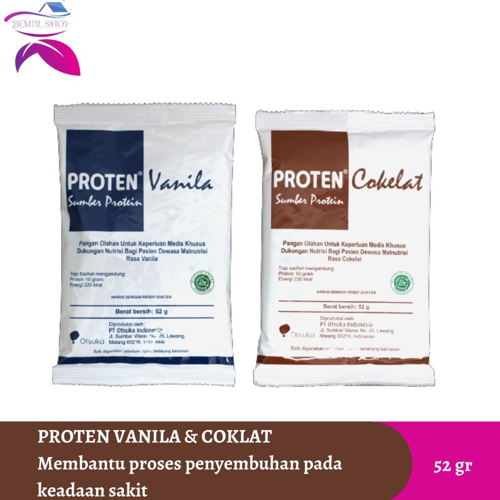 

《packingaman》 Susu Proten Vanilla & Coklat per Sachet