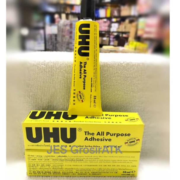 

[DISCOUNT !!!] Lem UHU cair 35 ml [pcs] [KODE 781]