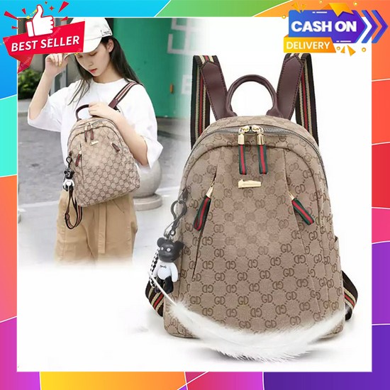 Taa Import Premium Tsa Fashion Wanita Bag Pack Simple Elegant Tad Wnita Terbaru 2023 Tas Sekolah Rem