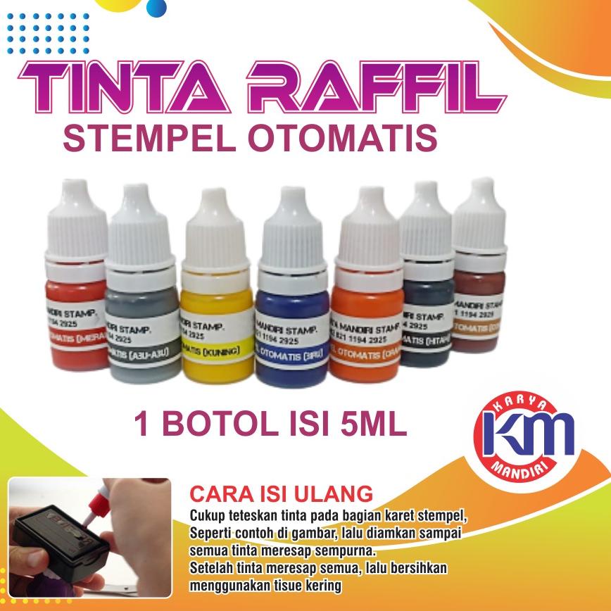 

[LGP76] tinta stempel otomatis 5ml varian warna terlengkap 7758