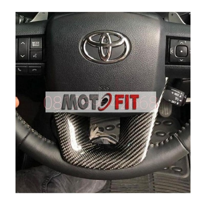 }}}}}}] toyota fortuner vrz cover steer fortuner VRZ carbon kevlar asli
