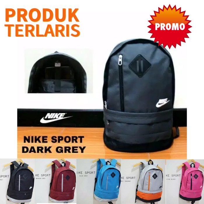 Tas Ransel Terlaris Laki Laki Perempuan Dongker Coklat F2U9 Lucu korea Karakter vintage Awet imut Ke