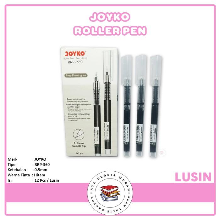 

Big Sale Joyko - Pulpen Gel Pen Rrp-360 Roller Hitam - Lusin Limited