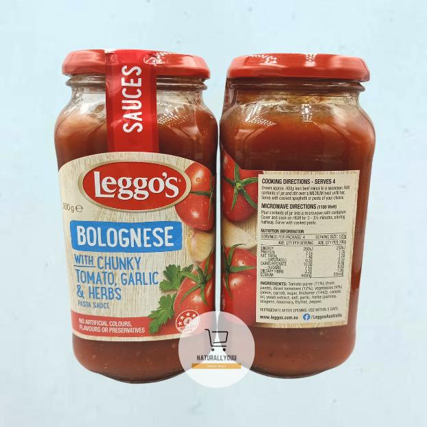 

Leggos Bolognese Pasta Sauce 500gr Bumbu bolonais