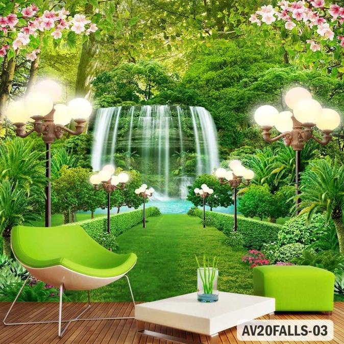 Wallpaper Air Terjun 3d, Wallpaper Pemandangan Alam 3d, Wallpaper Alam