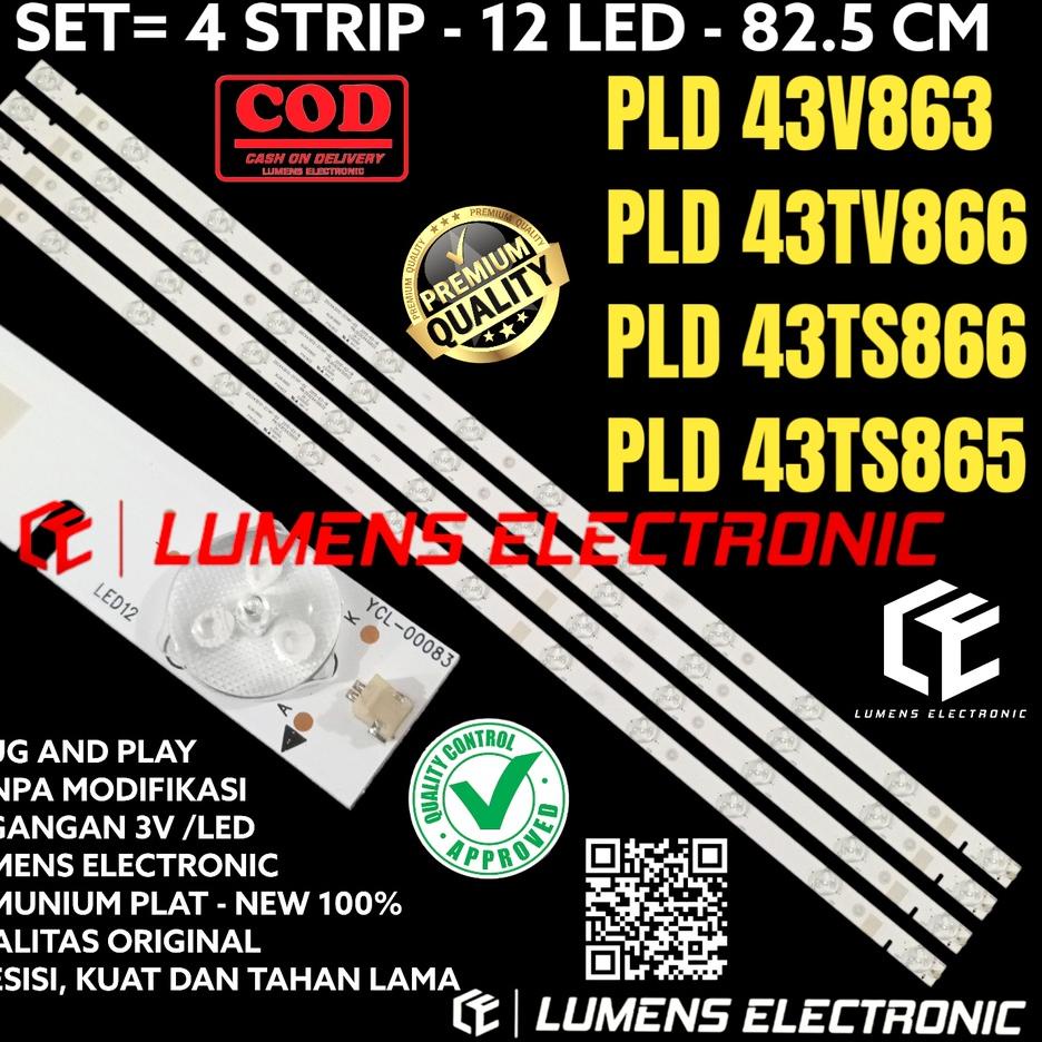 Termurah BACKLIGHT TV LED POLYTRON 43 INC PLD 43V863 43TV866 43TS866 43TS865 PLD43V863 PLD43TV866 PL