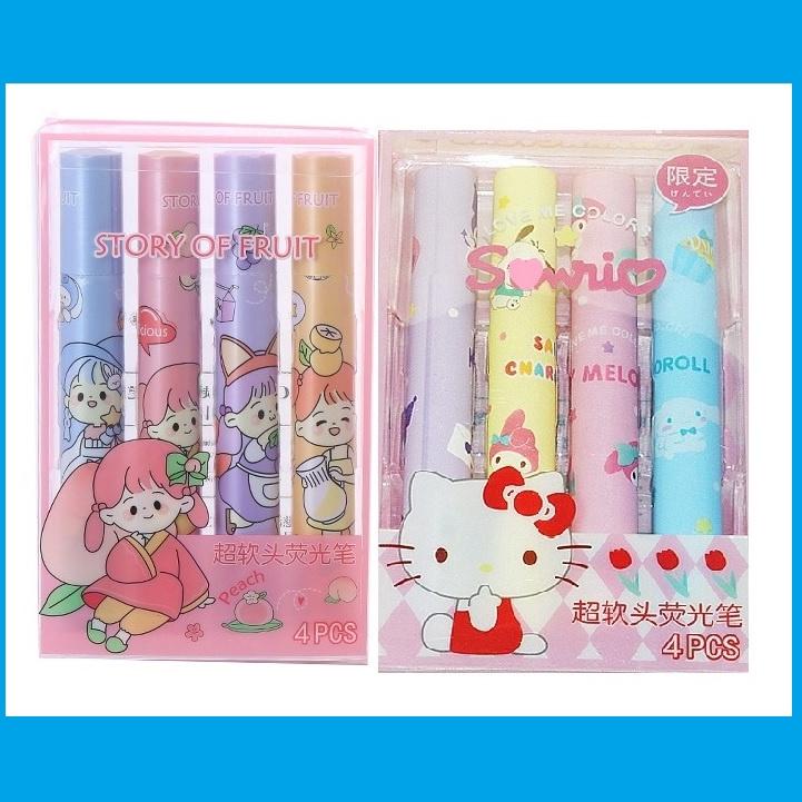 

Belanja 4Pcs Highlighter Stabilo Set Warna Warni Gn-St0067