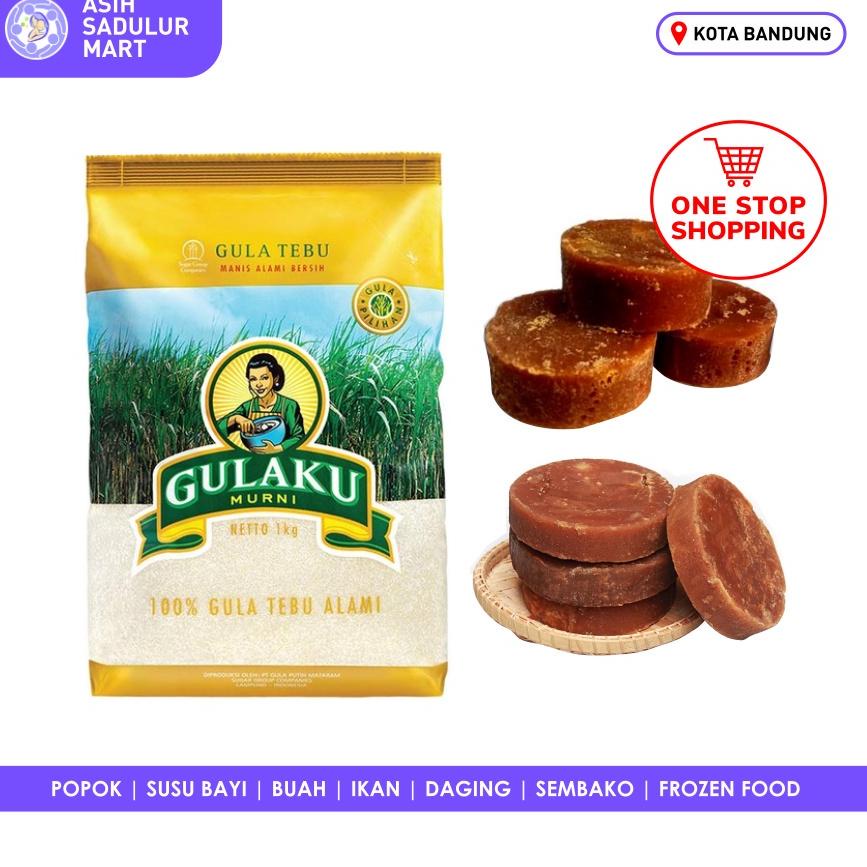 

80 Gulaku Gula Pasir Putih 1kg / Gula Kawung - Aren / Gula Merah 500g dan 1000g Murah Promo Diskon Gosend Bandung 80