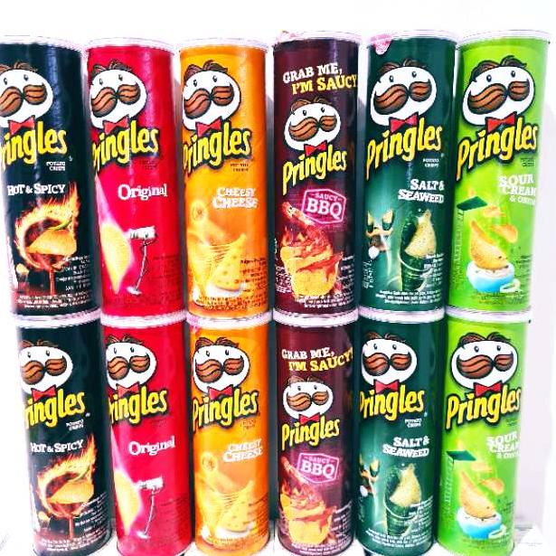 

[COD] ➼ PRINGLES POTATO CHIPS / KERIPIK KENTANG 107 GRAM 74