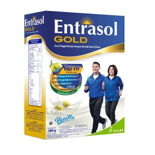 

➽ Entrasol Gold kemasan baru 580gr [600gr] Coklat/Vanila ln9ke