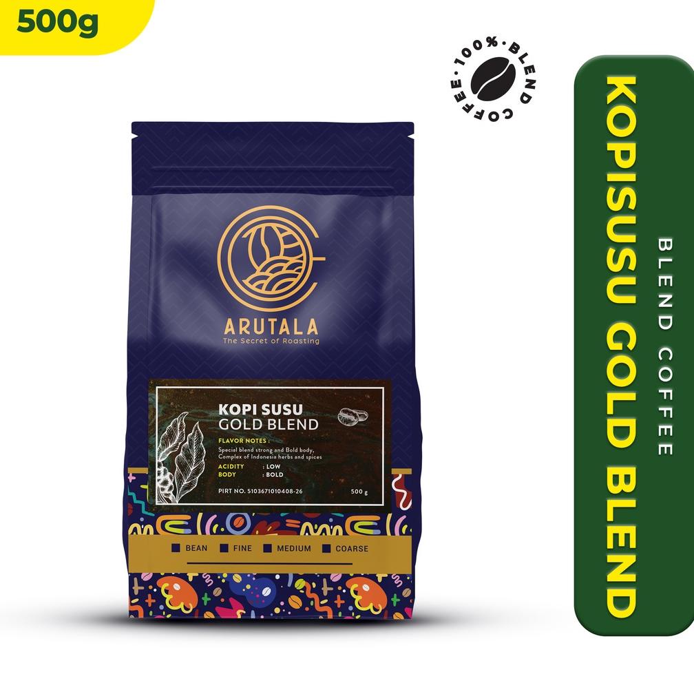 

[EZ0] ARUTALA Kopi Susu Gold Blend 500 gram ❉Laris