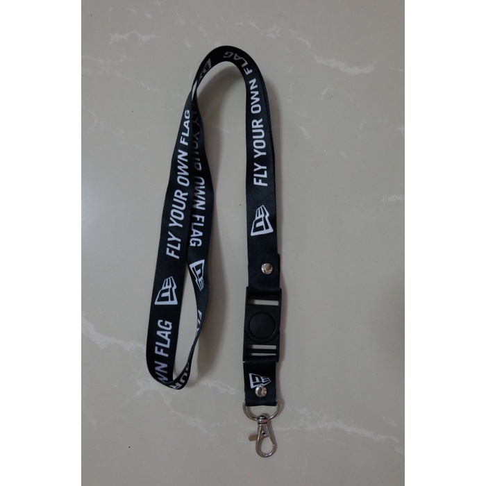 Lanyard Dua Sisi Custom Satuan New Era