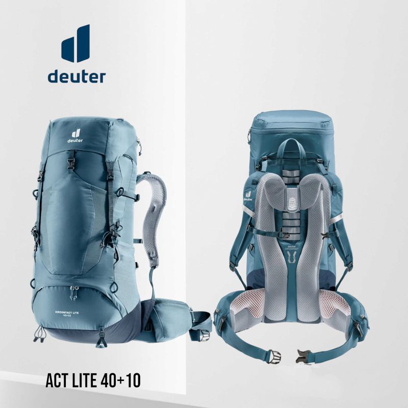 TENDAKI •Tas Deuter Aircontact Lite 50+10 •45+10SL •40+10 | Aircontact Core 35+10SL •40+10 •45+10SL •50+10 •55+10SL •60+10 •65+10SL •70+10  Trekking Backpack