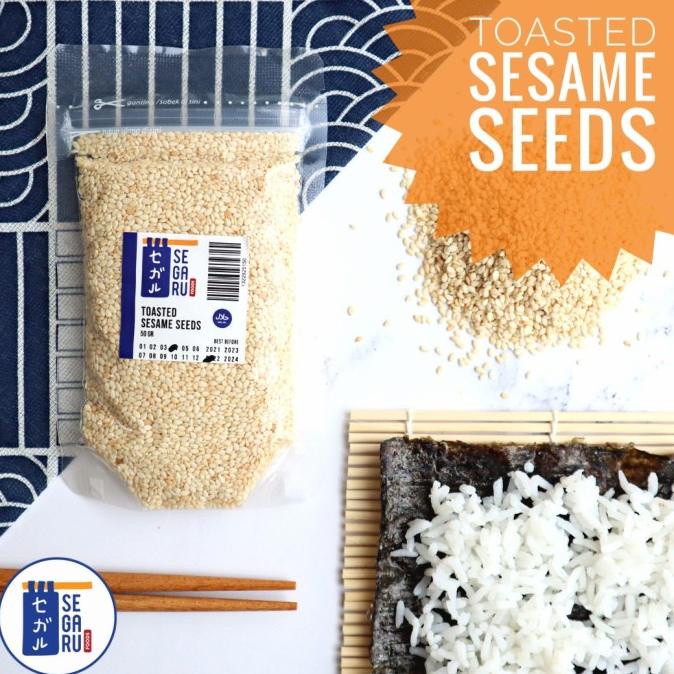 

Toasted Sesame Seeds | Biji Wijen Sangrai Panggang