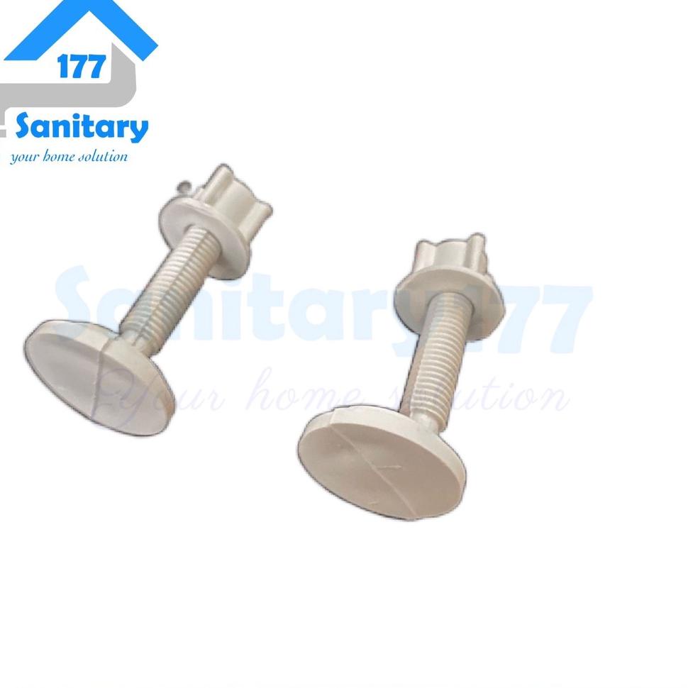 [NEW PRODUCT ] Baut Tutup engsel Closet Kloset in 94A-Skrup screw tutupan klosed ina monoblok duduk 