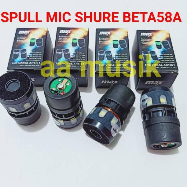 [FLASH SALE ] SPULL MIC SHURE BETA 58 A SUARA BULAT DAN EMPUK [KODE 4]