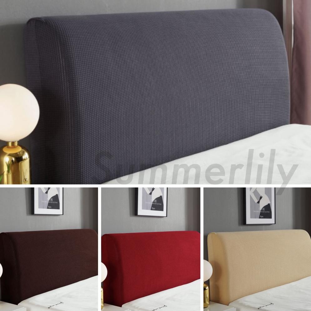 Dapatkan Diskon Bonus Mini Gold Elastic Headboard Cover / Penutup Sarung Divan Elastis Spring Bed