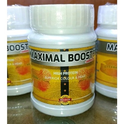 Pelet Louhan 100gr Premium Yelow untuk ikan Chana , Arwana , Pbass (+Super Pink,Red , Blue & Spiruli