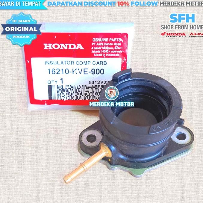 Manipol New Megapro Manifold Mp Mono Original Honda Ahm 16210Kve900 Promo