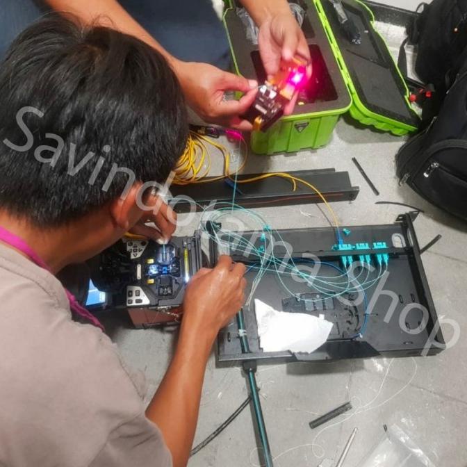 Jasa Splicing Fiber Optic FO dan Pemasangan OTB